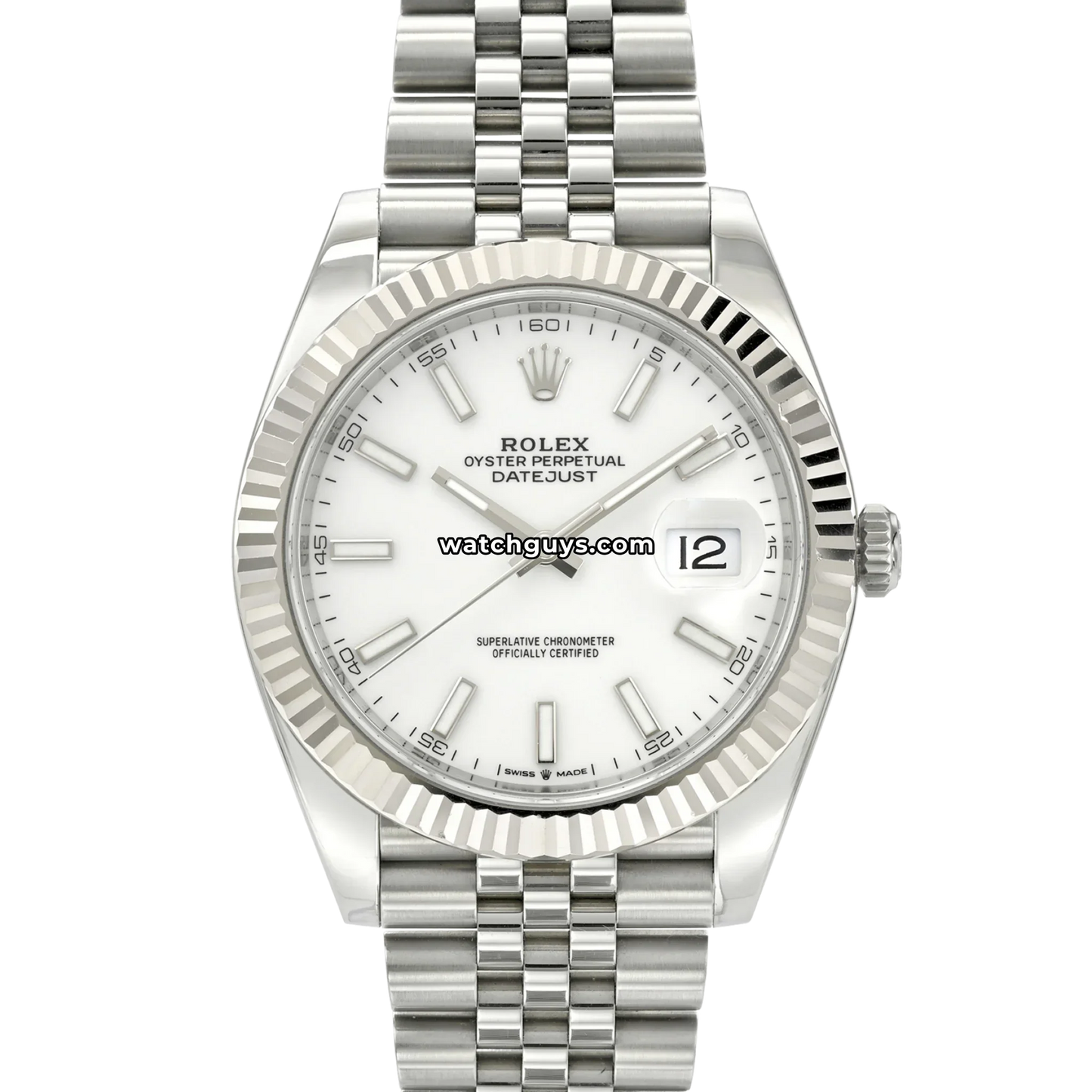 Rolex Datejust 126334 White Jubilee