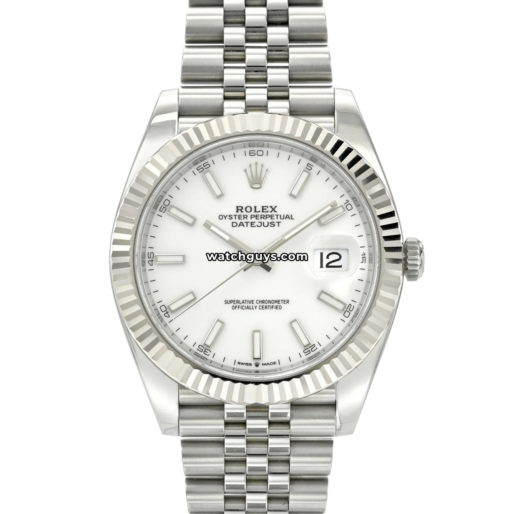 Rolex Datejust 126334 White Jubilee