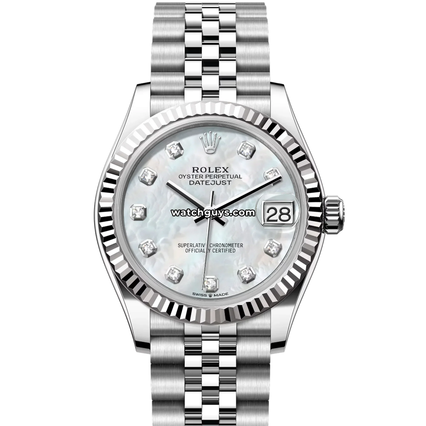 Rolex Datejust 278274 Mother of Pearl Diamond Jubilee