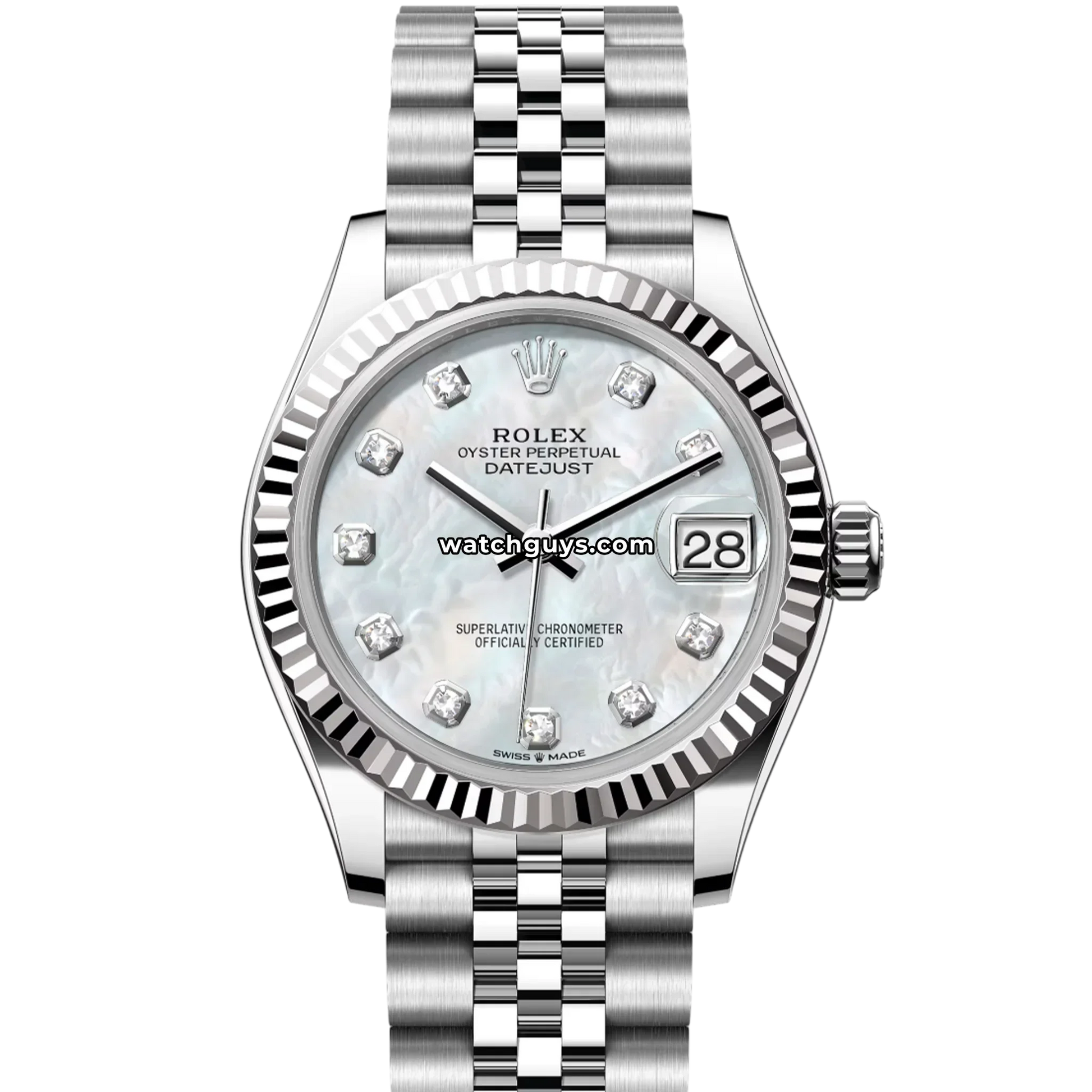 Rolex Datejust 278274 Mother of Pearl Diamond Jubilee