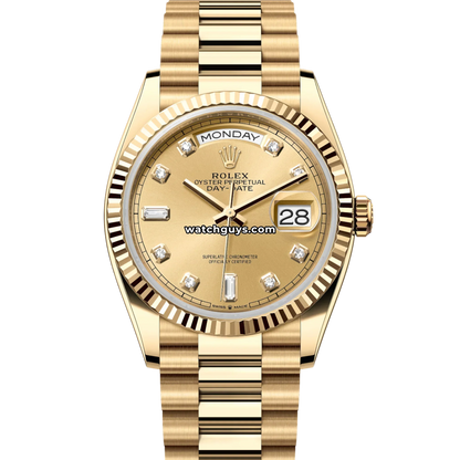 Rolex Day-Date 128238 Champagne Diamond