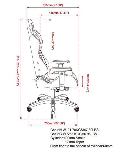 SG OG GAMING CHAIR