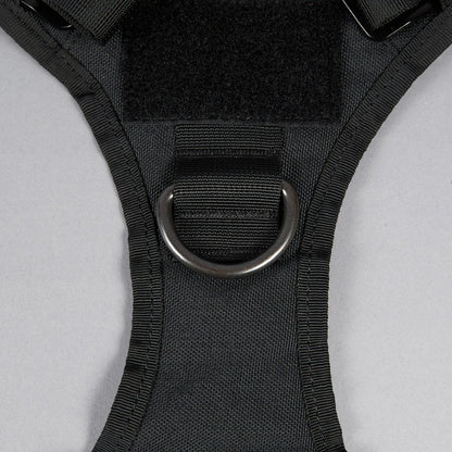 Alpha Black Tactical Dog Vest Harness
