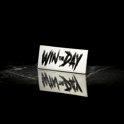 WIN THE DAY Strip Arctic White W/Black