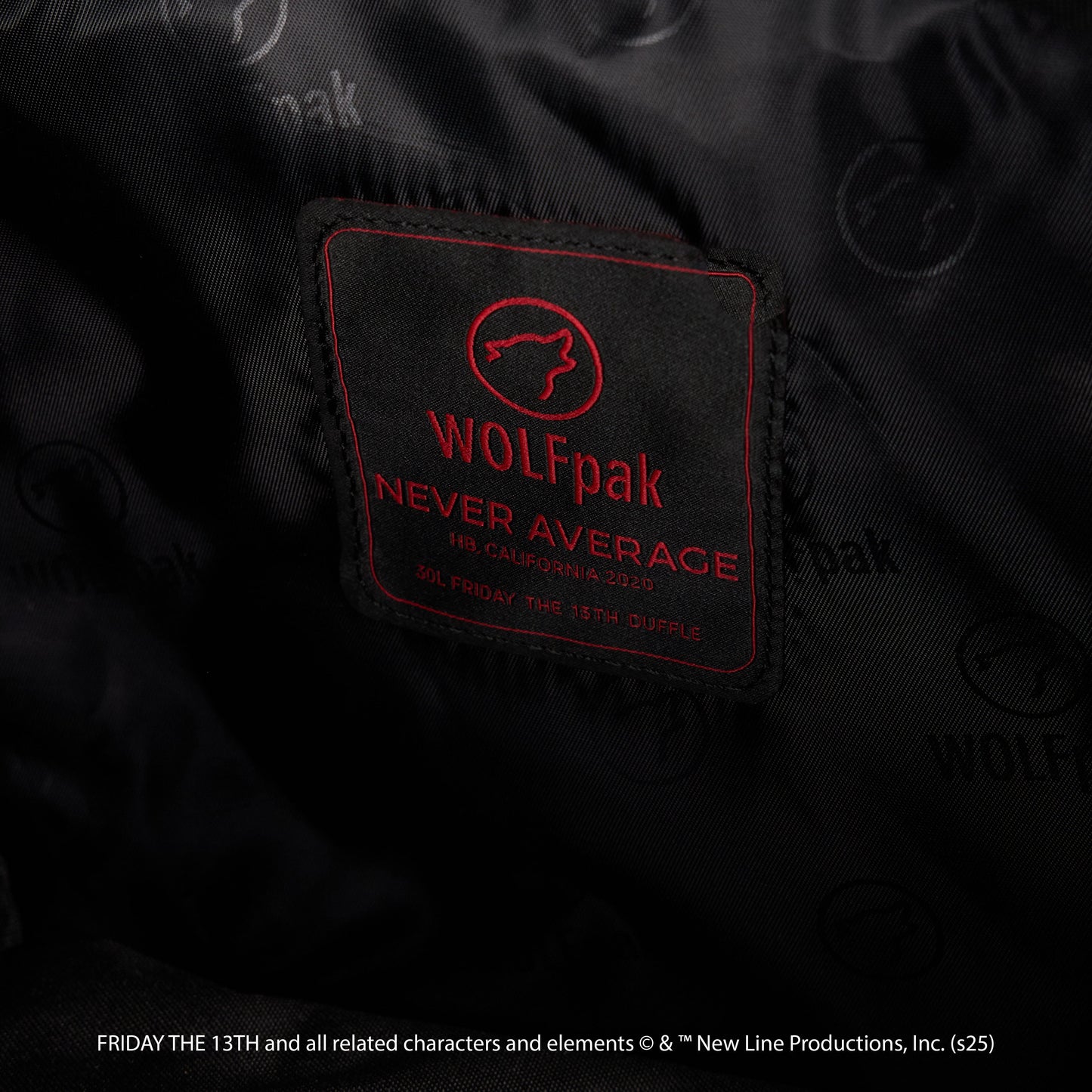 30L Perfect Duffle Bag Friday The 13th