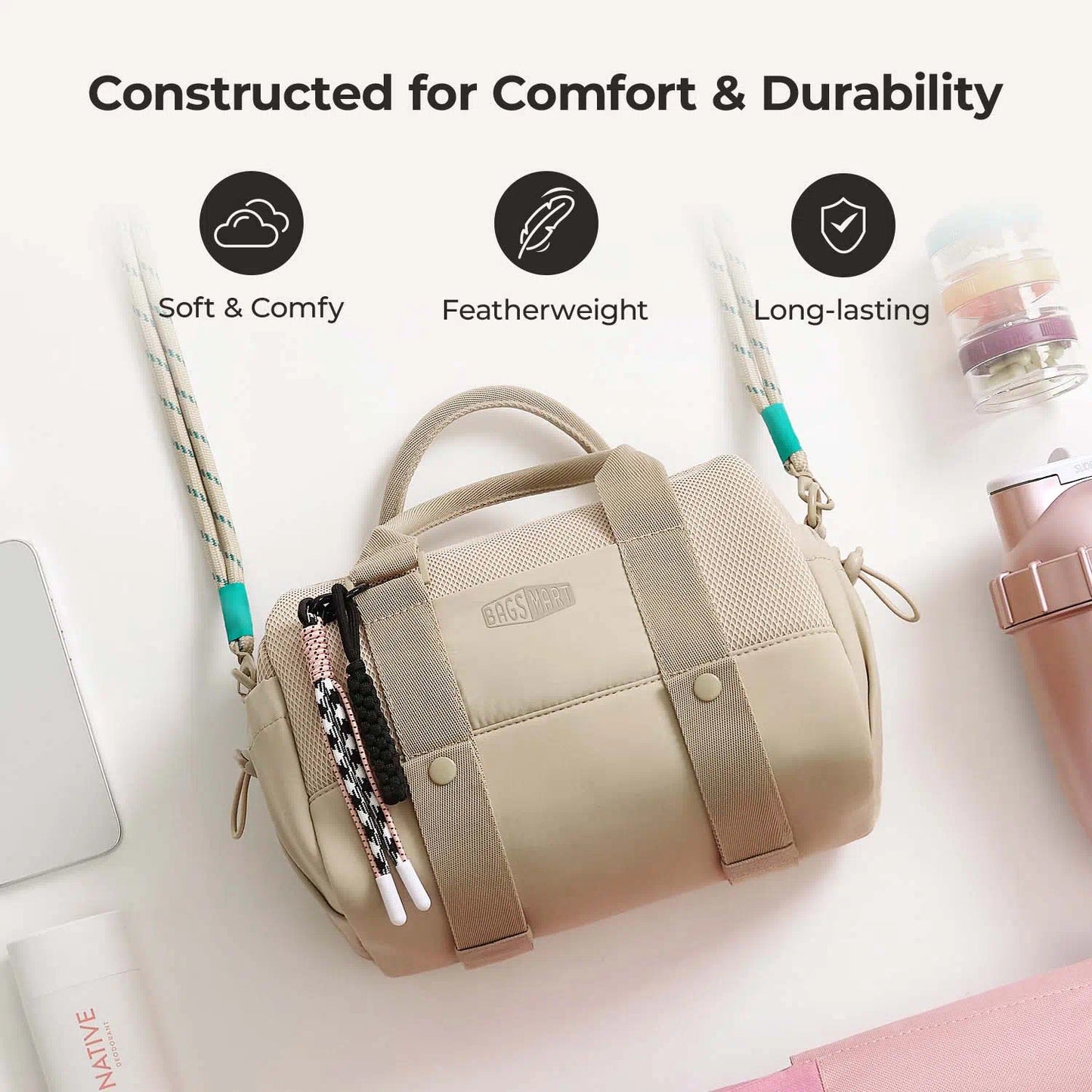 (FREE GIFT) 5.5L Mini Gym Duffle Bag