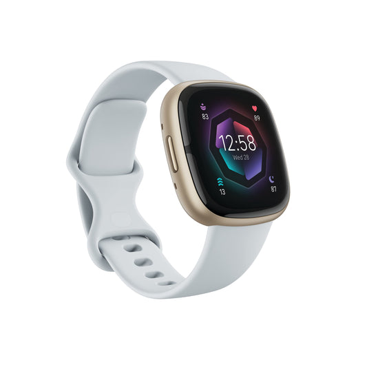 Fitbit - Sense 2 Advanced Health Smartwatch - Pale Gold - FB521GLBM-US