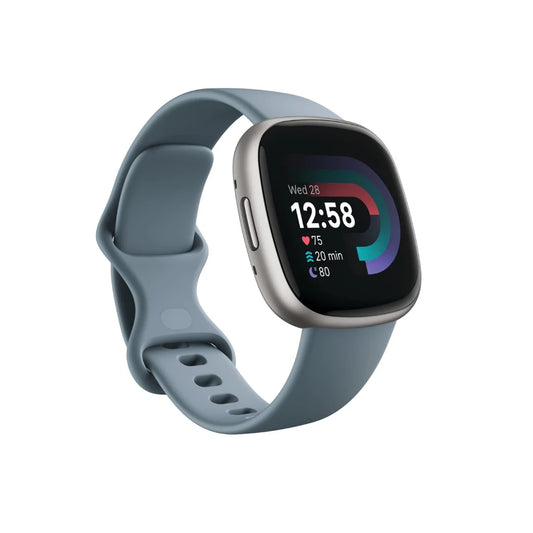Fitbit Versa 4 Fitness Smartwatch ? Platinum ? FB523SRAG-US
