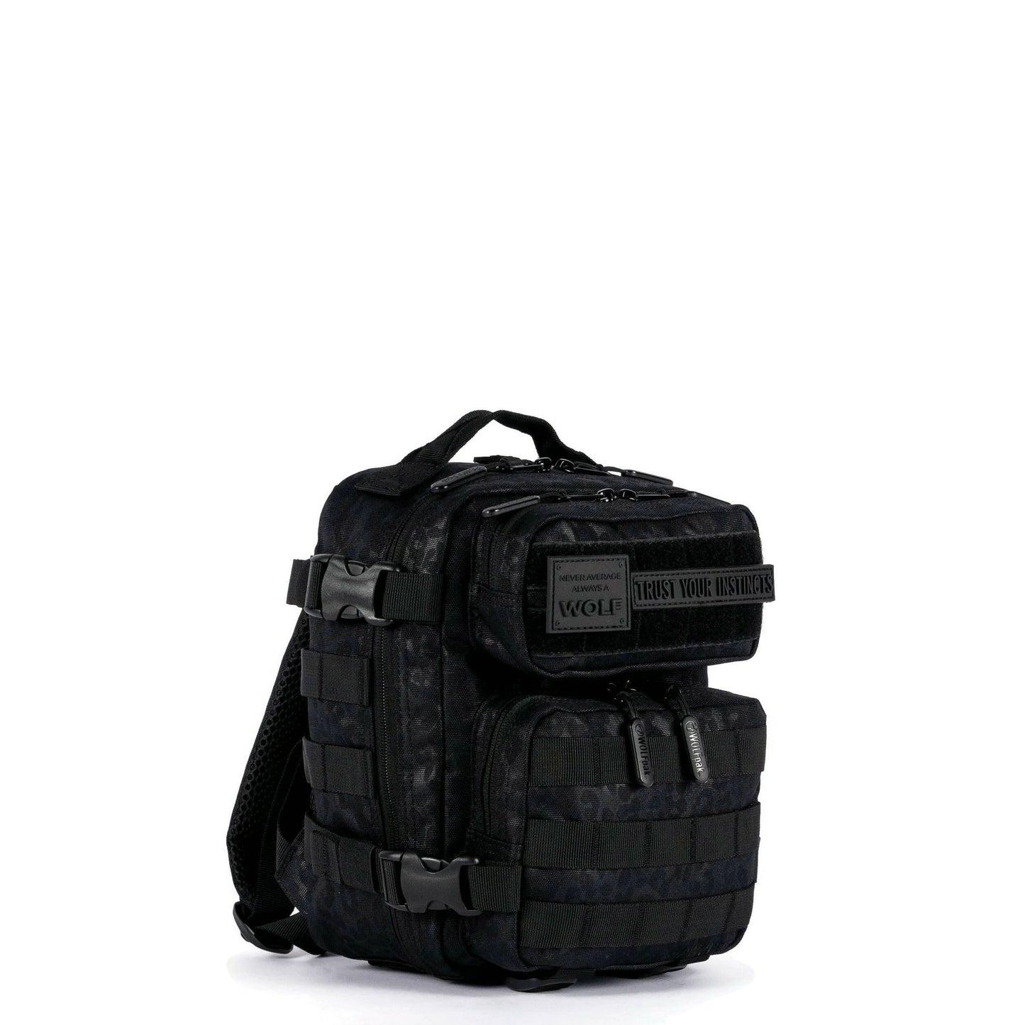 9L Backpack Mini Black Leopard