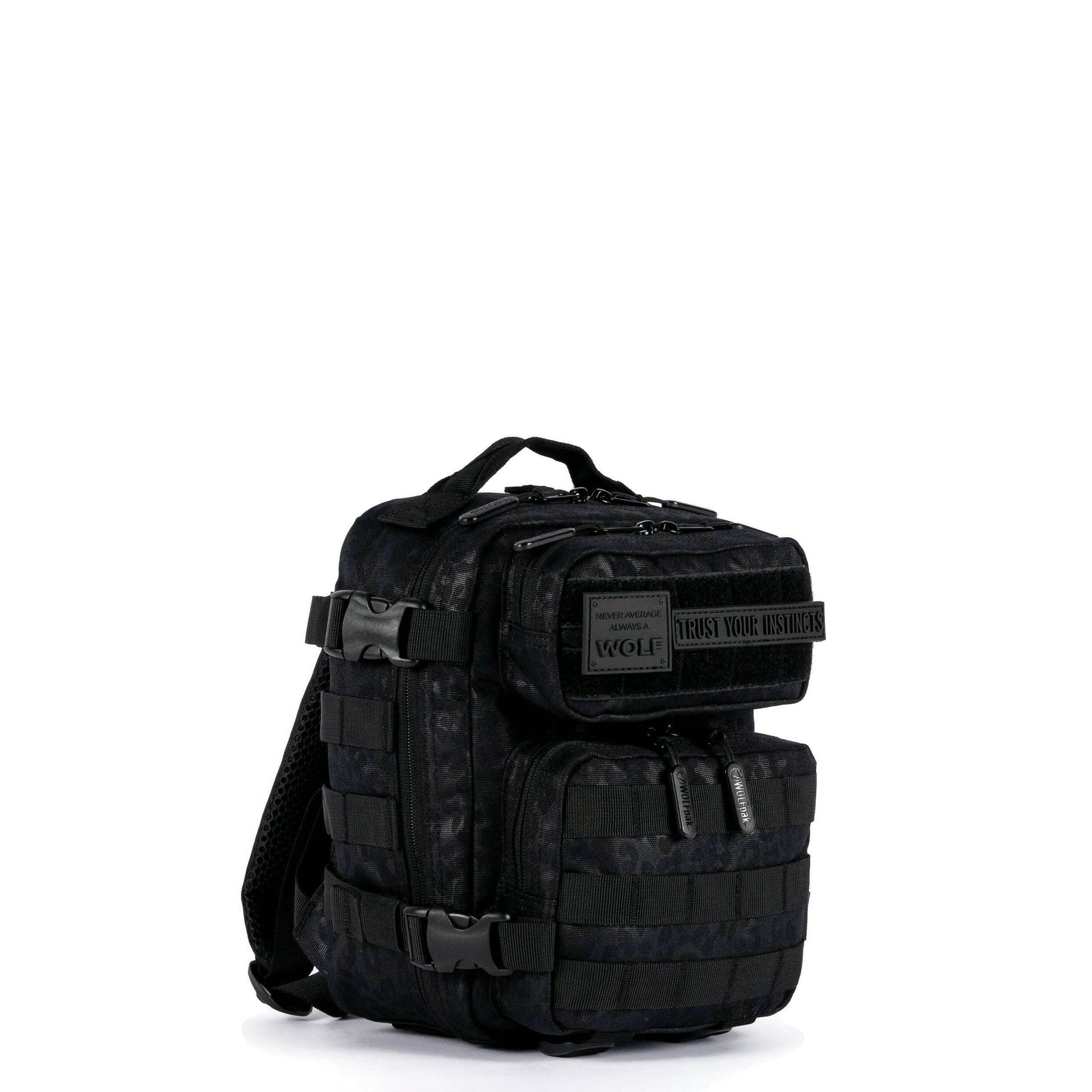 9L Backpack Mini Black Leopard