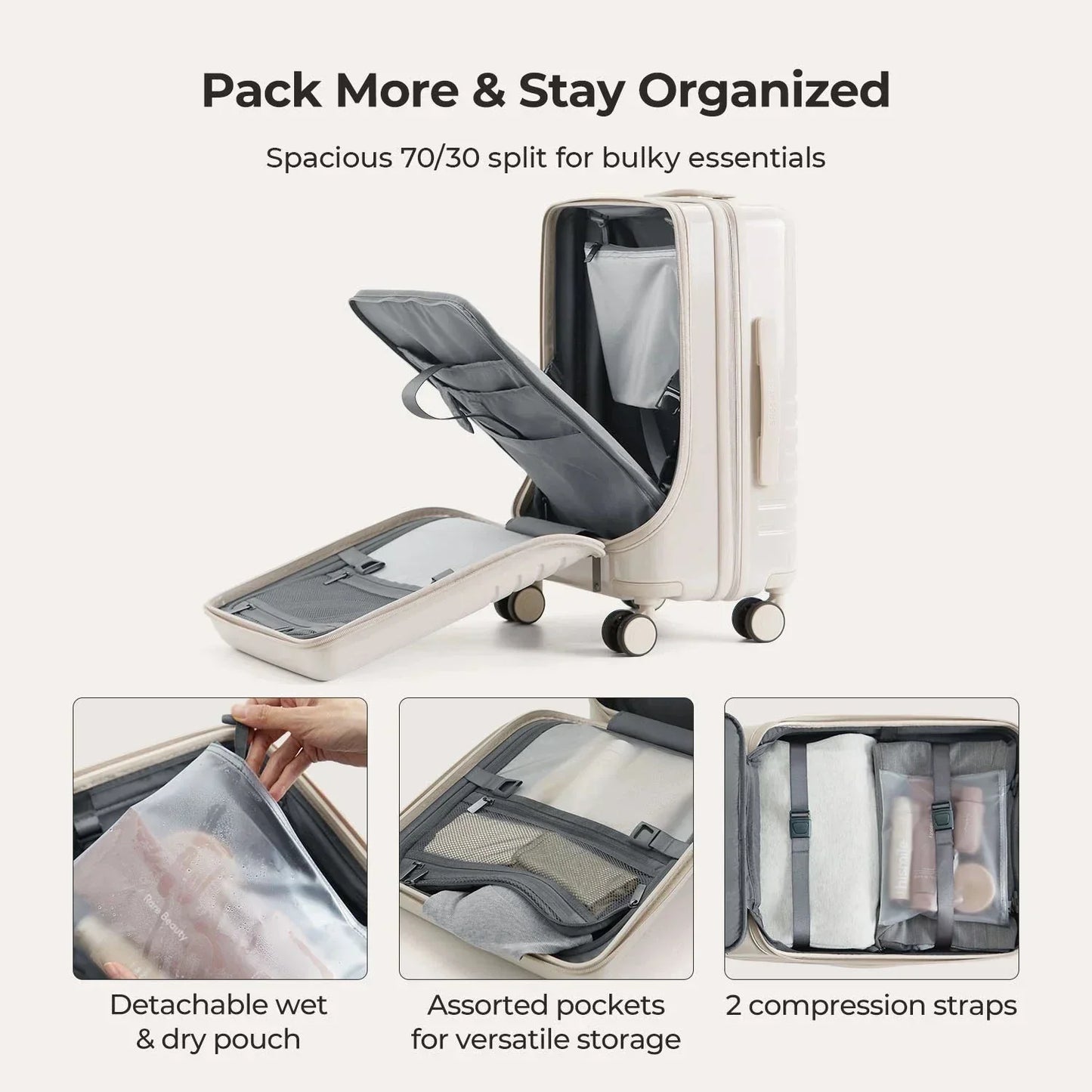 Getaway 20'' Carry-on: Front-Opening