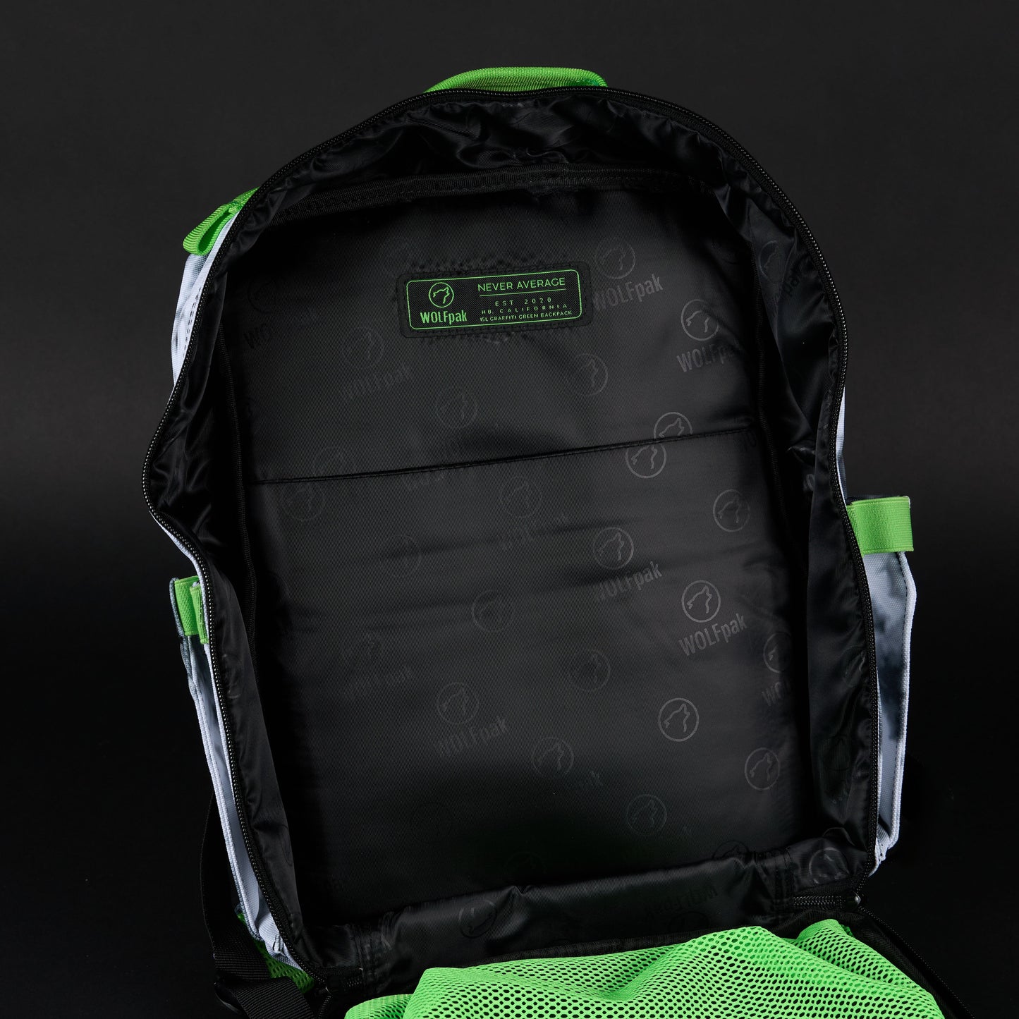 15L Tactical Backpack Graffiti Green