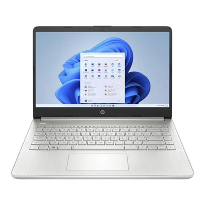 HP Laptop 14" Touch Screen 2.3 GHz - 4GB Memory 64GB eMMC Silver - 14-FQ0057NR