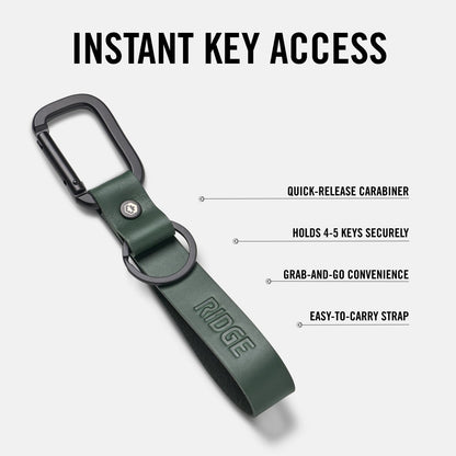 Everyday Keychain - Lilac Leather