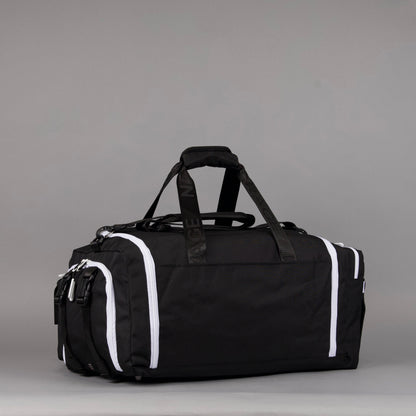 40L Ultimate Duffle Bag Alpha Black White Accents