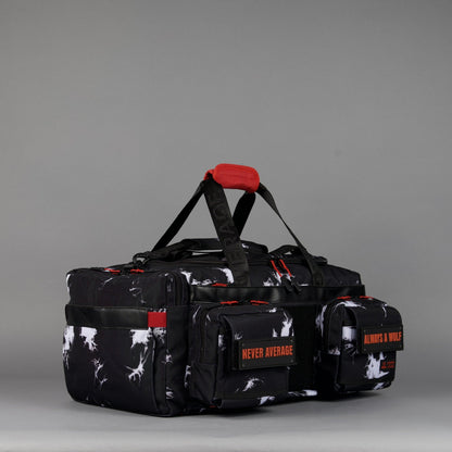 40L Ultimate Duffle Bag Black Lightning Immortal Red (SALE)