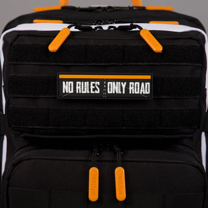 Orange Turbo No Rules Only Road Patch