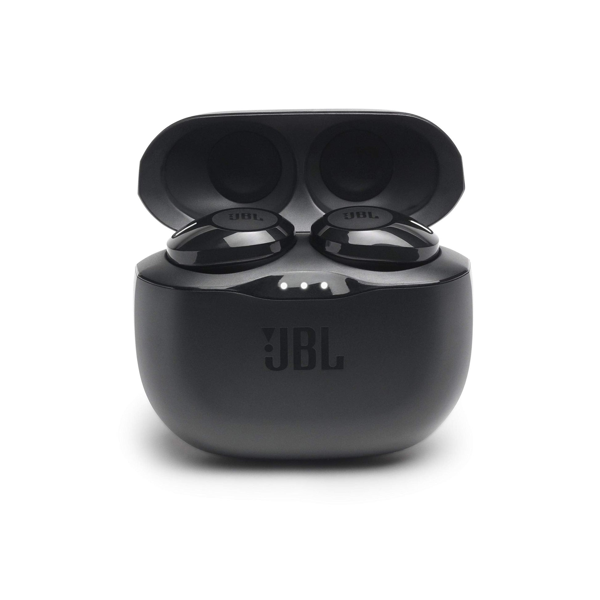 JBL - True Wireless In-ear Headphones - Black - JBLT125TWSBLKAM
