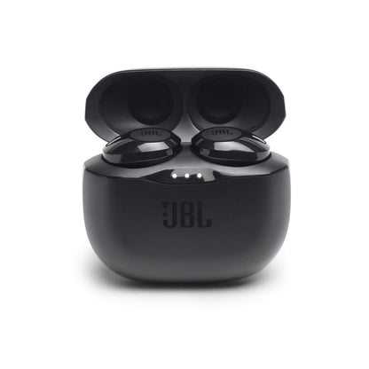 JBL - True Wireless In-ear Headphones - Black - JBLT125TWSBLKAM