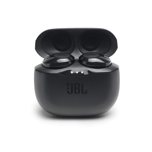 JBL - True Wireless In-ear Headphones - Black - JBLT125TWSBLKAM