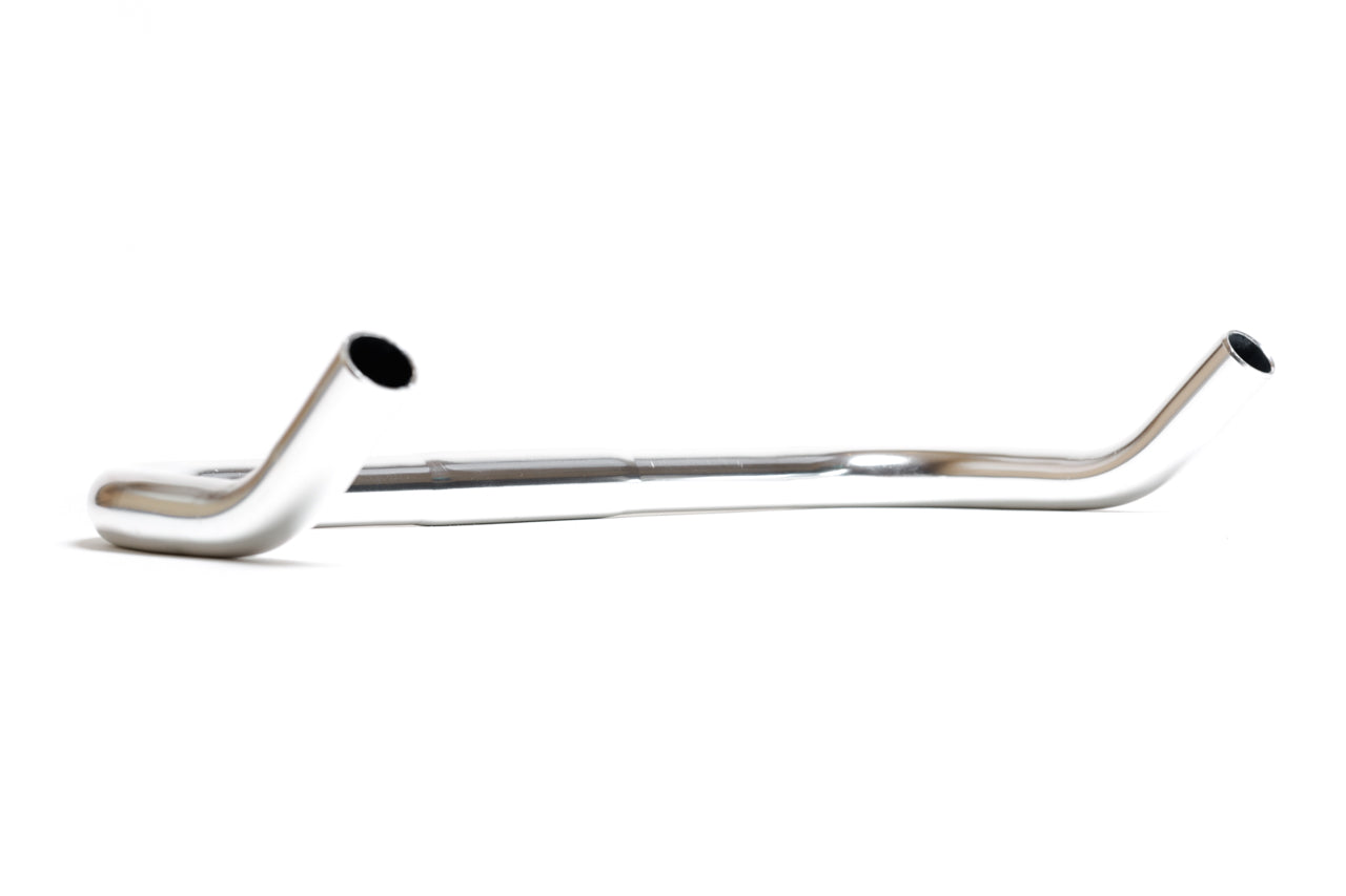 State Bicycle Co. - 25.4mm / 42cm Bullhorn Bars (Black / Silver)