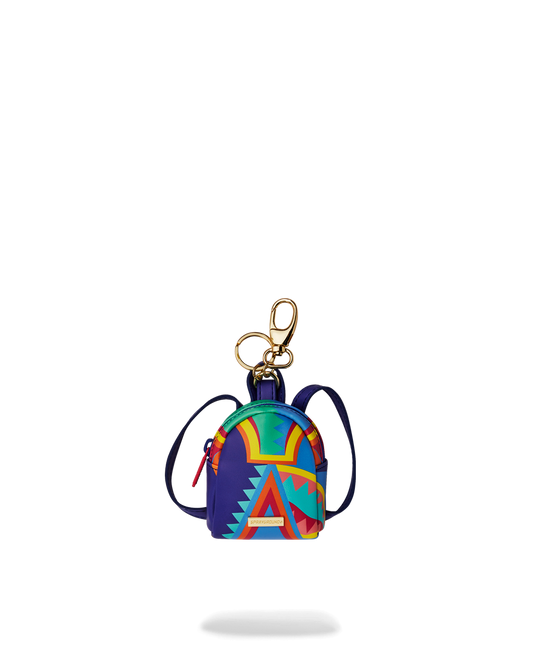 I'M ON VACATION ON MY YACHT BACKPACK KEYCHAIN