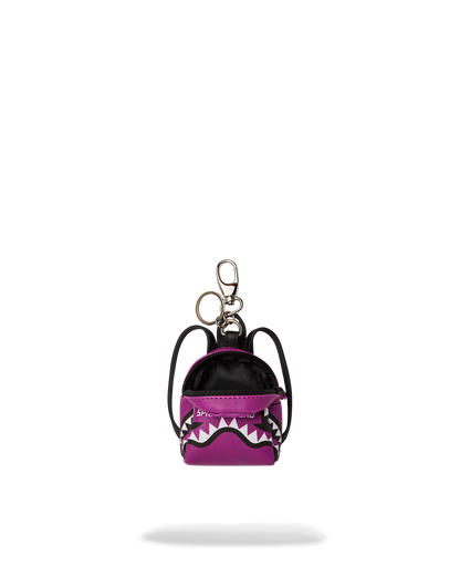 SMASH LOGO VIOLA BACKPACK KEYCHAIN