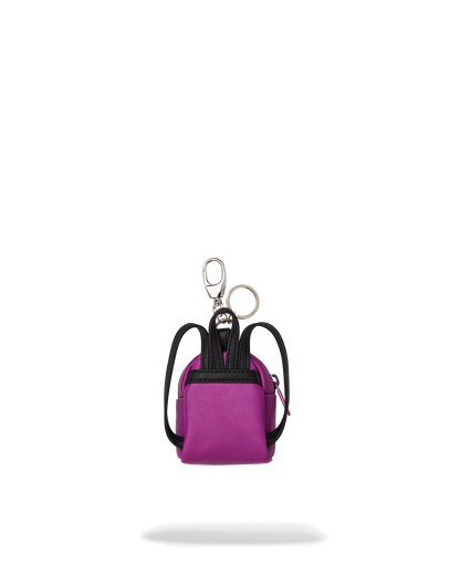 SMASH LOGO VIOLA BACKPACK KEYCHAIN