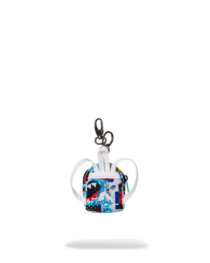 COLLAGE OF RANDOM BACKPACK KEYCHAIN