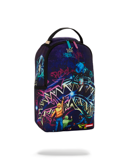 MIDNIGHT GRAFFITI ARTISTS MINI BACKPACK