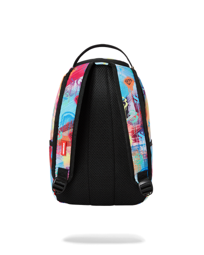 SMALL BACKPACK: PINK PANTHER ART CLASS