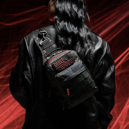 9L Tactical Sling Bag Black Widow