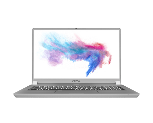 MSI Creator 17 17.3" 4K UHD Laptop - Intel i7-10875H, 32GB RAM, RTX 2070 SUPER, 1TB SSD, Space Gray with Silver Diamond Cut - Creator17254