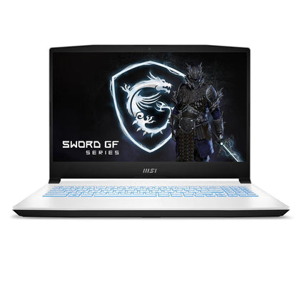 MSI - Sword 15.6 Gaming Laptop - Intel Core i7-11800H - 8GB RAM - RTX 3050 Ti - 512GB SSD - White - Sword151248