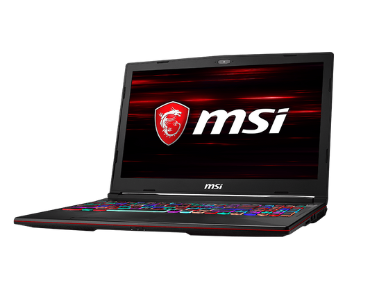 MSI GL63 15.6" FHD 120Hz Gaming Laptop - Intel Core i7-9750H - 16GB RAM - Nvidia Geforce GTX 1660 Ti - 256GB SSD + 1TB HDD - Black - 9SDK-1051