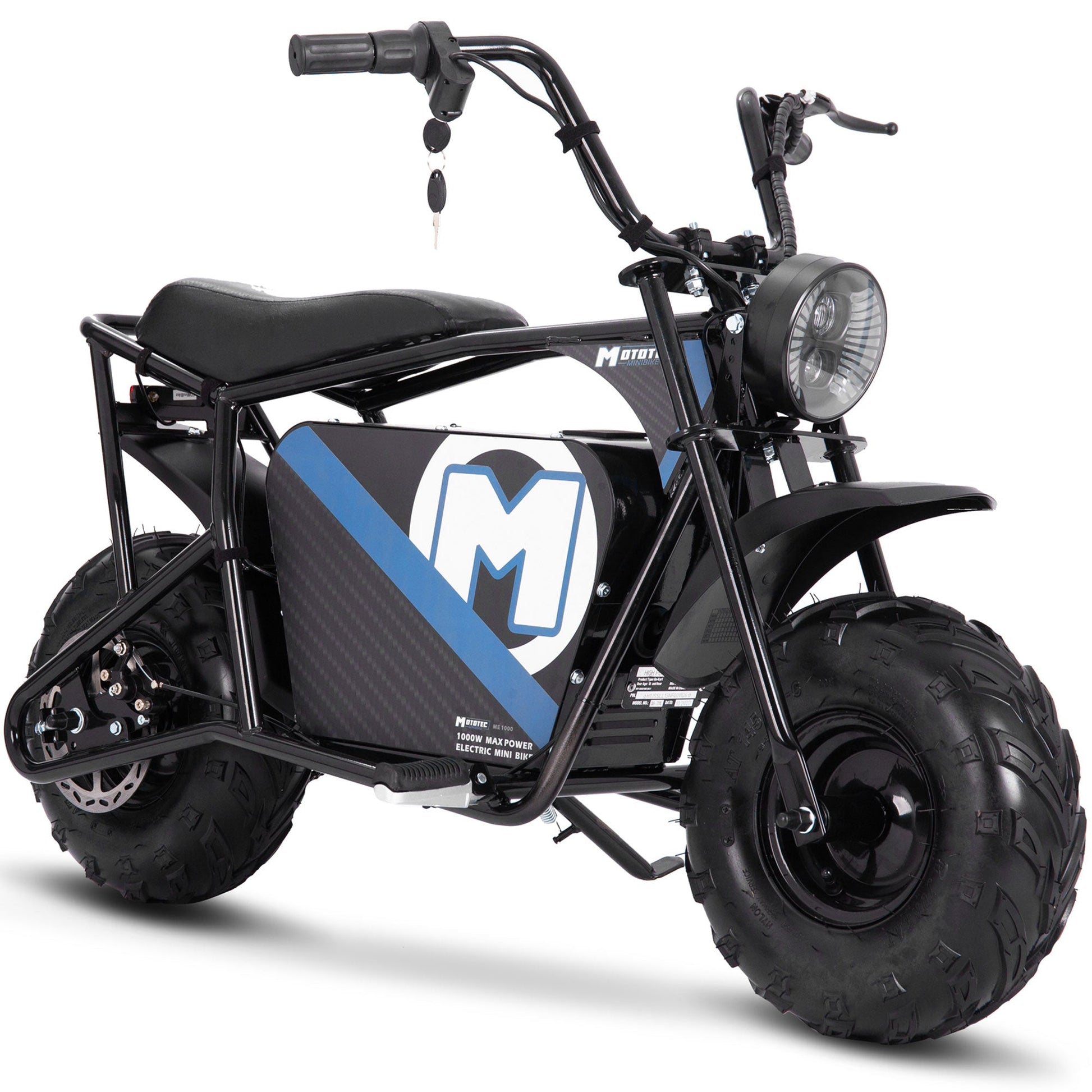 MotoTec 48v 1000w Electric Mini Pit Bike