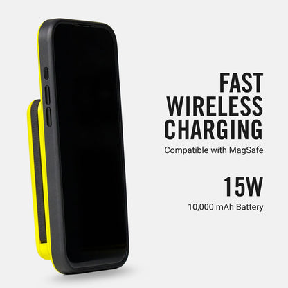 Magnetic Power Bank - Hyper Lime