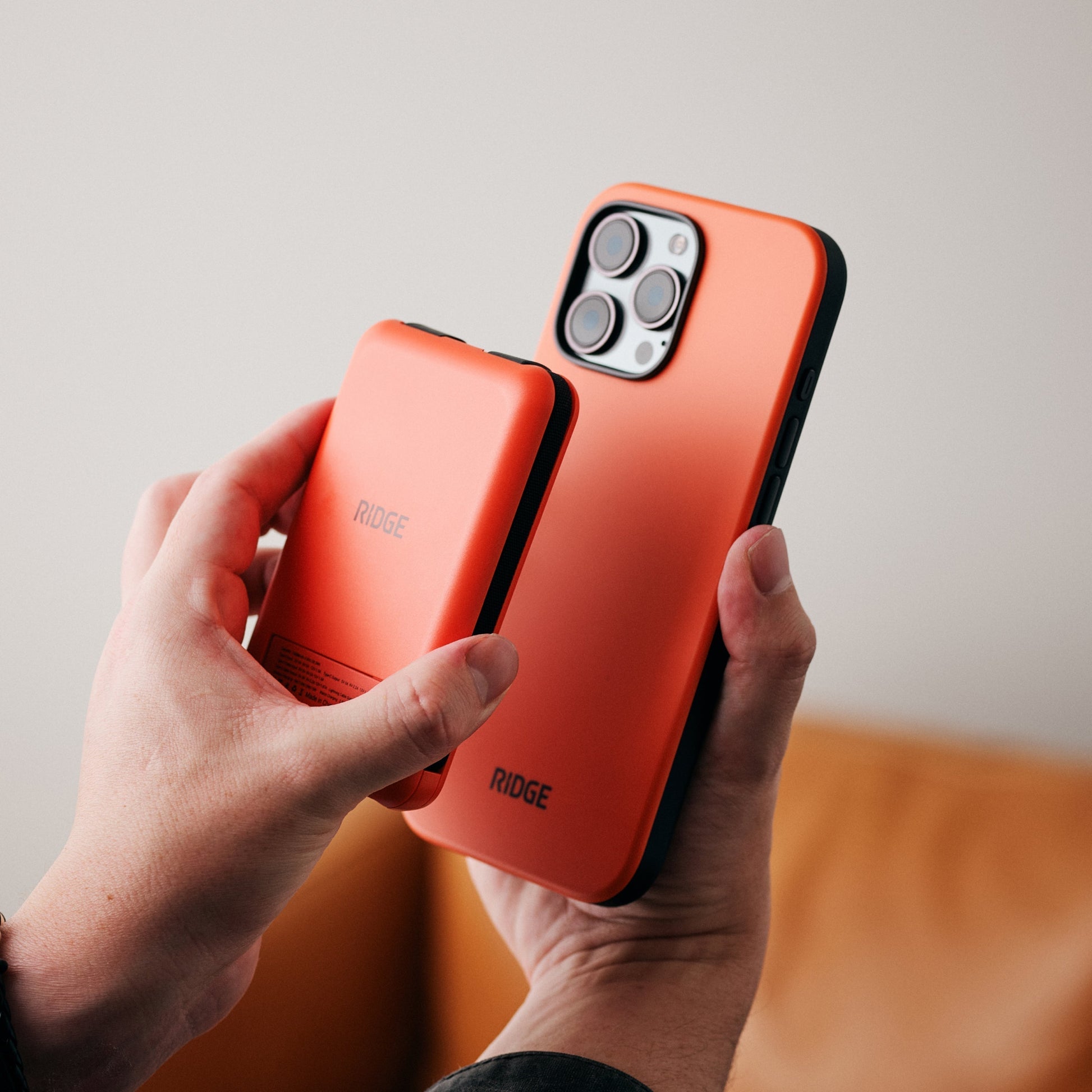 Magnetic Power Bank Bundle (2-Pack) - Basecamp Orange