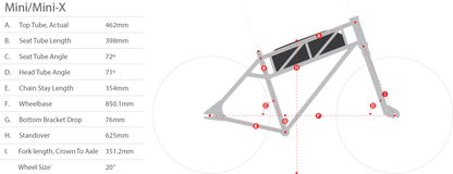 Crew Bike Co Mini-X Electric Bike