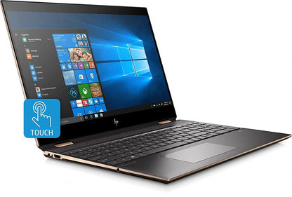 HP Spectre x360 2-in-1 15.6" 4K Ultra HD Touch-Screen Laptop - Intel Core i7-8565U - 16GB RAM - 512GB SSD - 15-DF0013DX