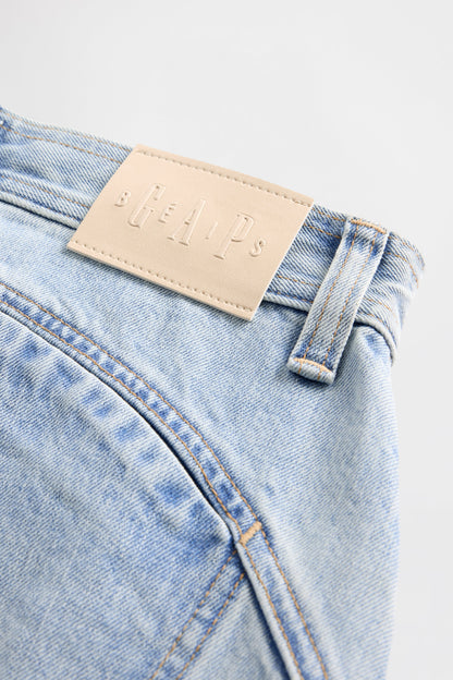 GAP X BEIS Relaxed Barrel Jeans in Medium Wash