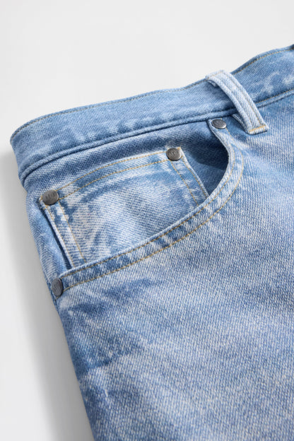 GAP X BEIS Tromp Loiel Jort in Faded Denim