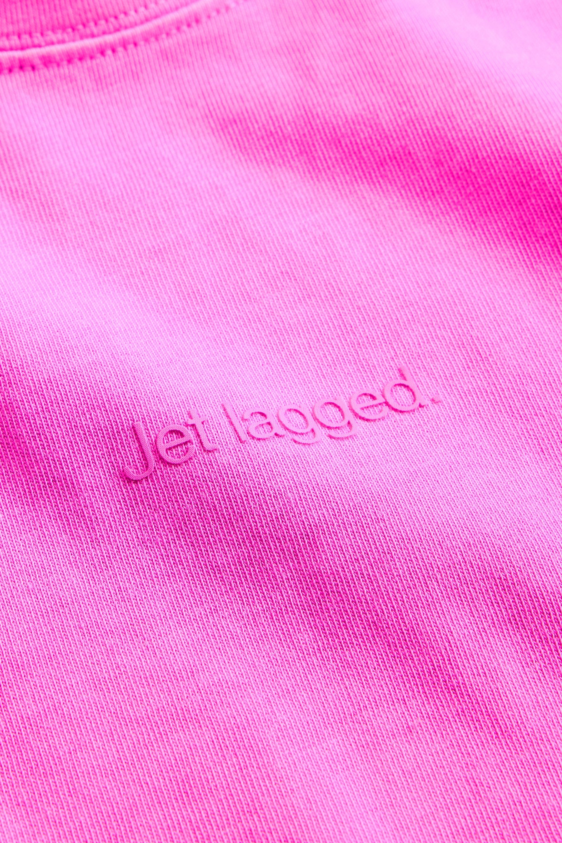 GAP X BEIS Cropped Graphic T-Shirt in Budding Lilac