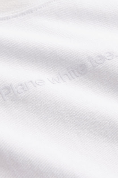 GAP X BEIS Cropped Graphic T-Shirt in Optic White
