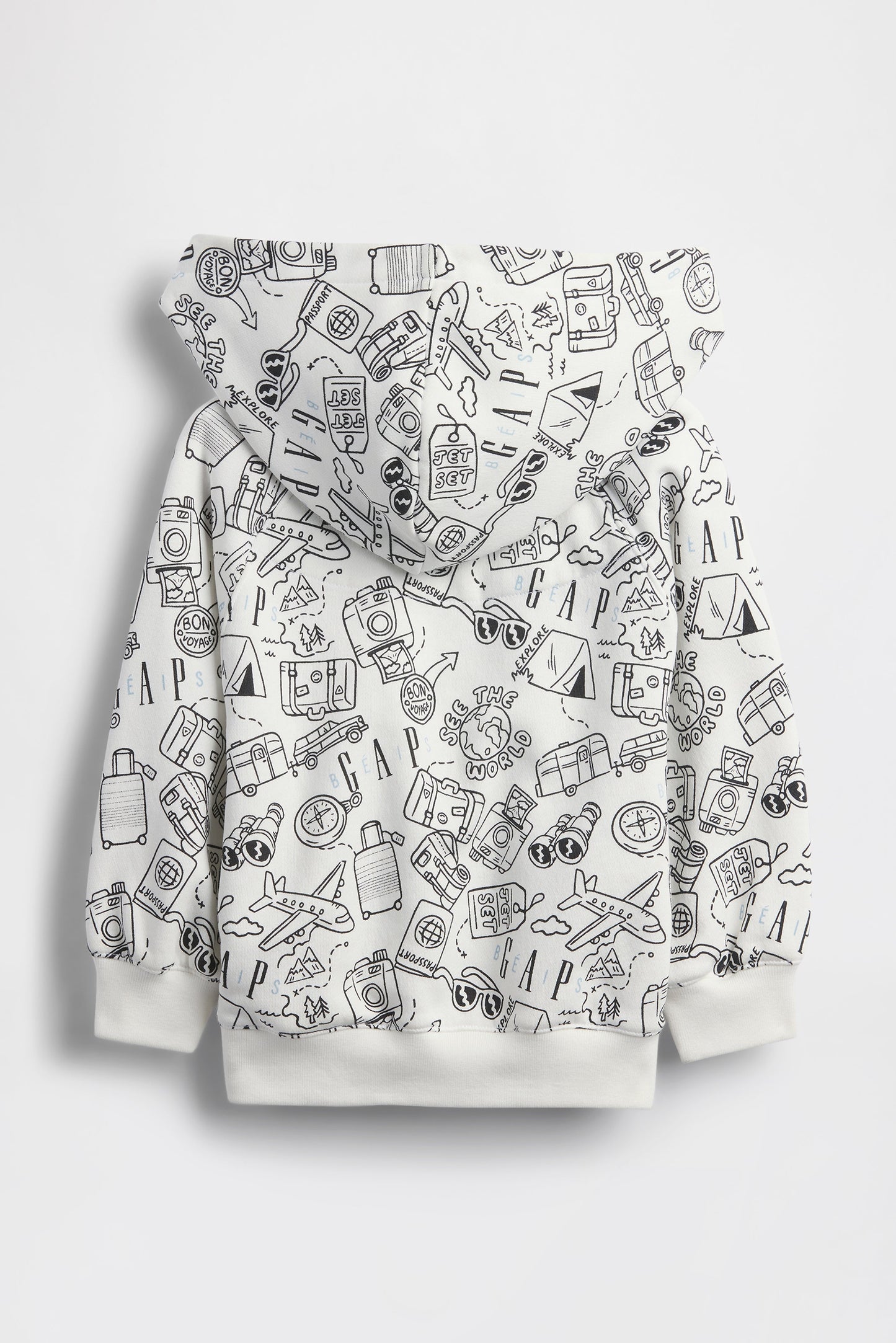GAP X B??IS Doodle Hoodie in Optic White