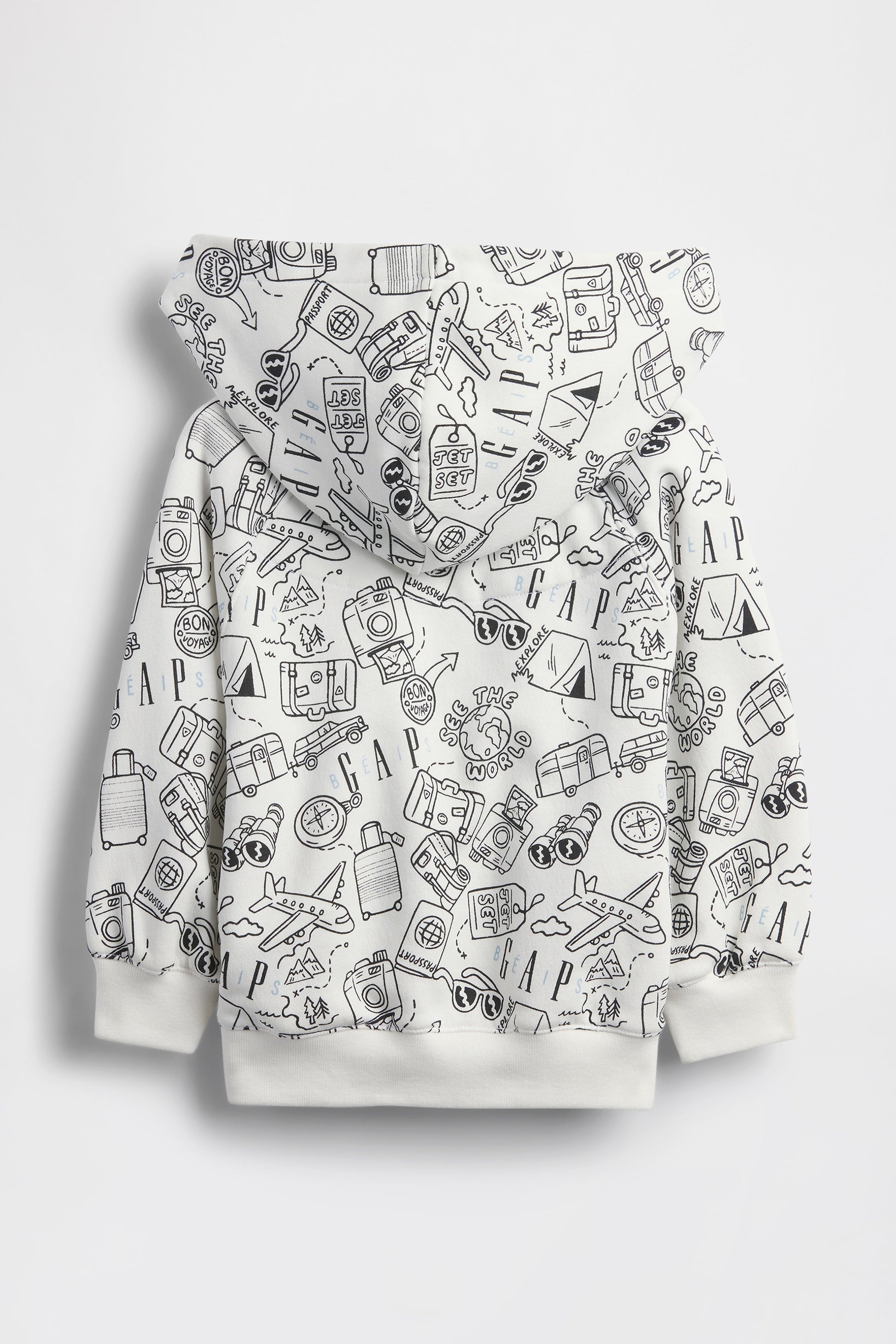 GAP X B??IS Doodle Hoodie in Optic White