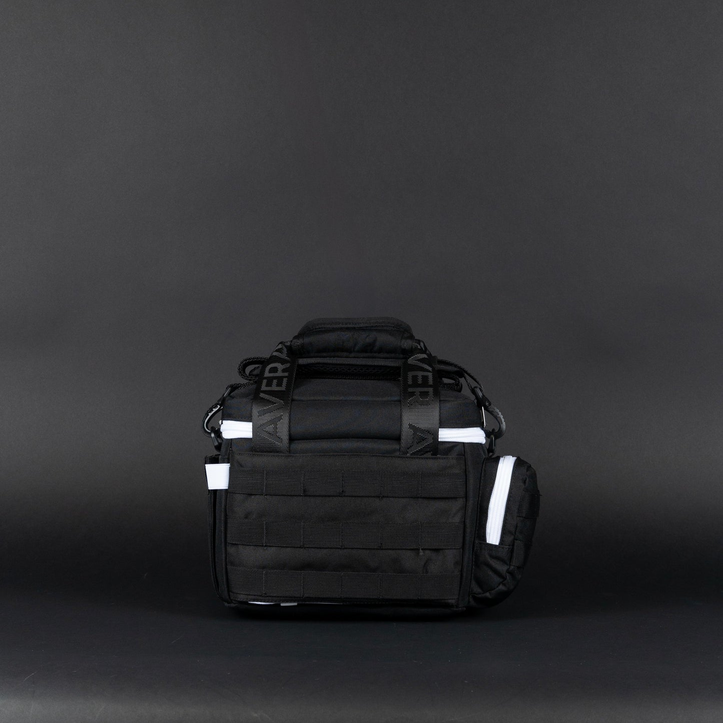 9L Alpha Black with White Accents Mini Tactical Lunch Box