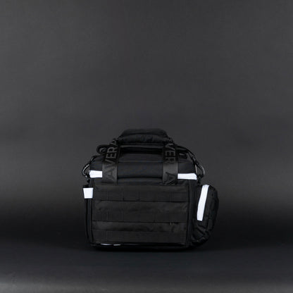 9L Alpha Black with White Accents Mini Tactical Lunch Box