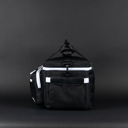 20L Alpha Black with White Accents Tactical Lunch Box