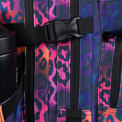 25L Backpack Neon Leopard
